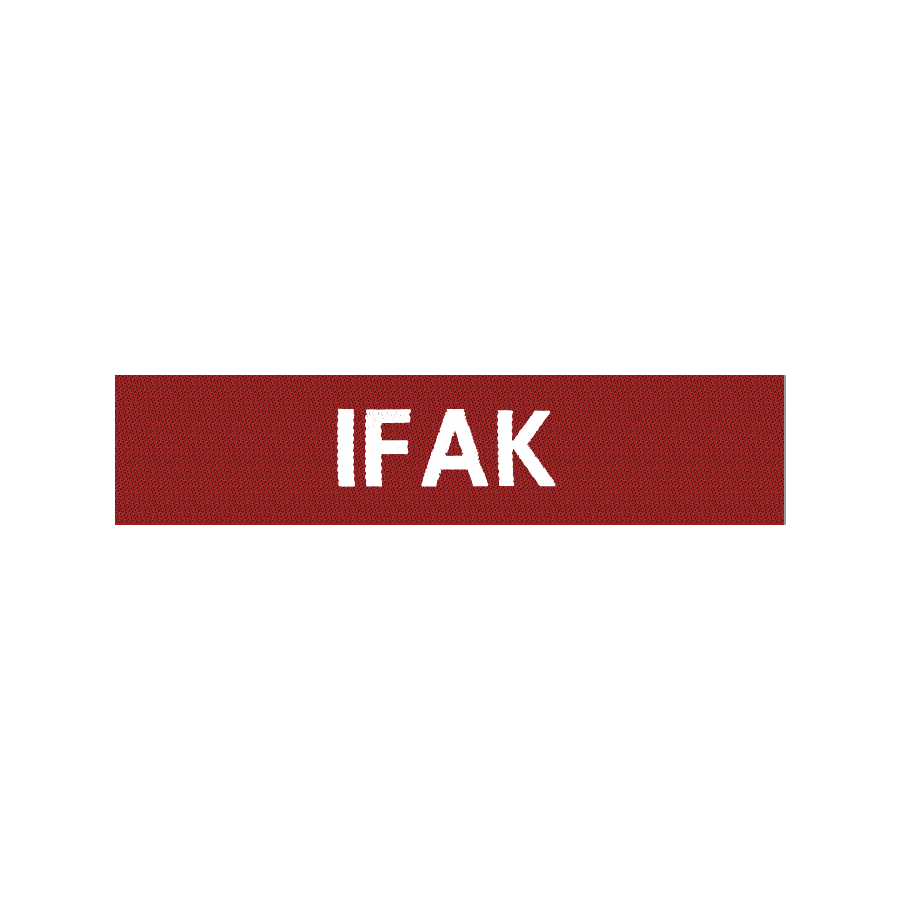 IFAK velcro patch Red / White