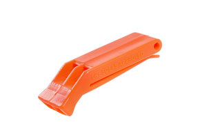 Nood Fluit met clip (hoge tonen) Orange