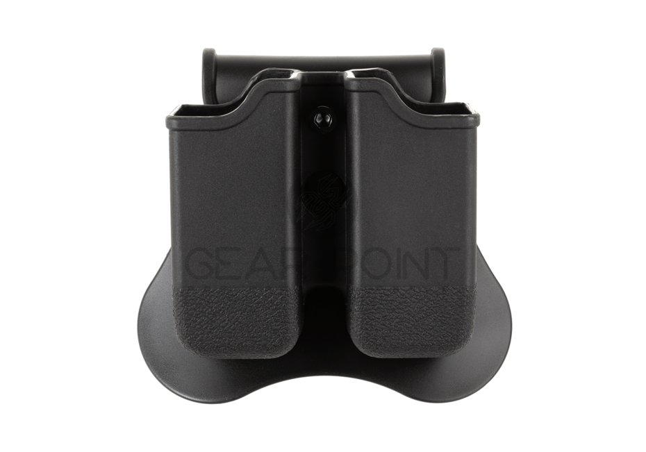 Amomax Double Polymer Glock Mag Pouch Black