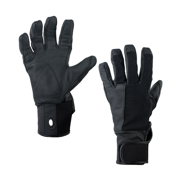Master Rappelling Abseil Gloves Black