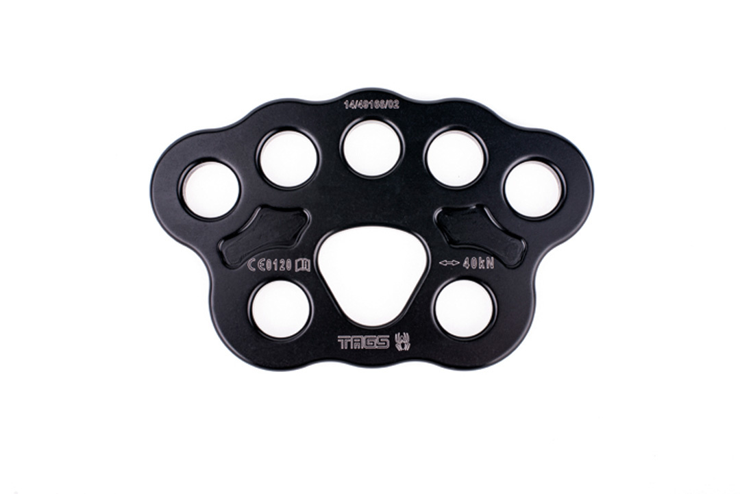 ISC Rigging Plate 40kN Medium Black