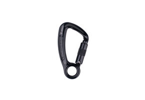 ISC KH300 Captive Eye Karabiner 30kN Twistlock Black