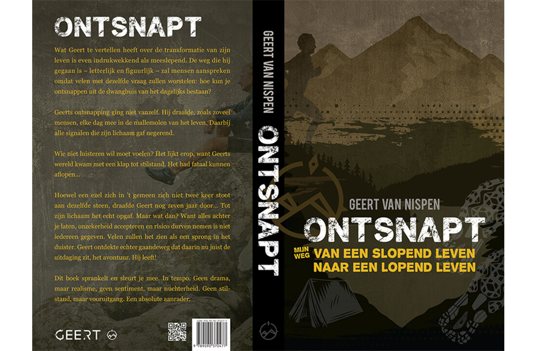 Boek "ONTSNAPT" van Geert van Nispen