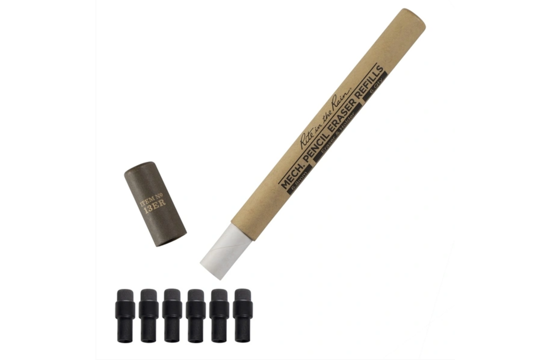 Mechanical Clicker Pencil Eraser Refills (6-pack)