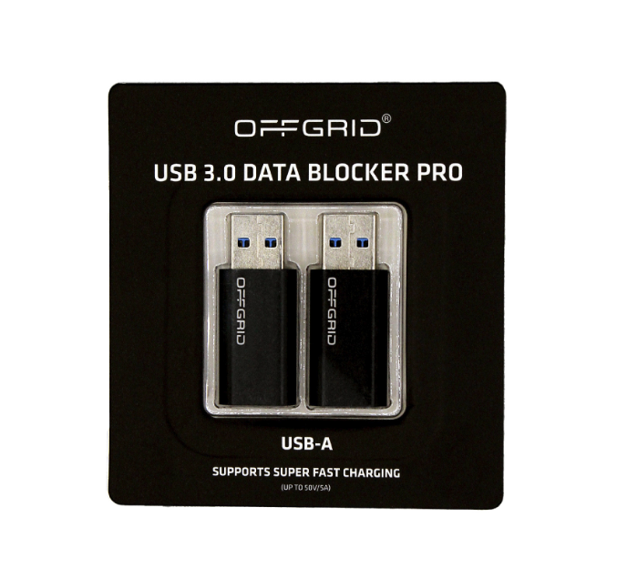 USB 3.0 Data Blocker Pro (USB-A) 2-pack