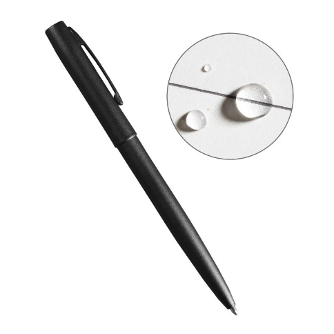 All Weather Clicker Pen Black