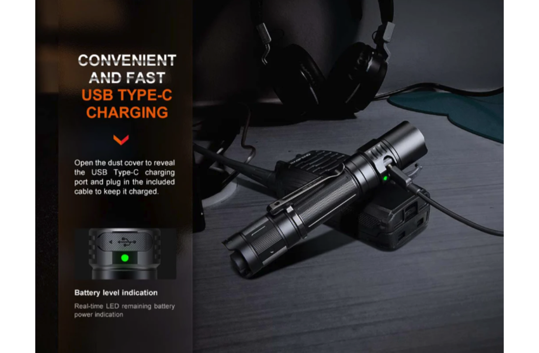 PD35R Zaklamp/Flashlight (1700 lumen)