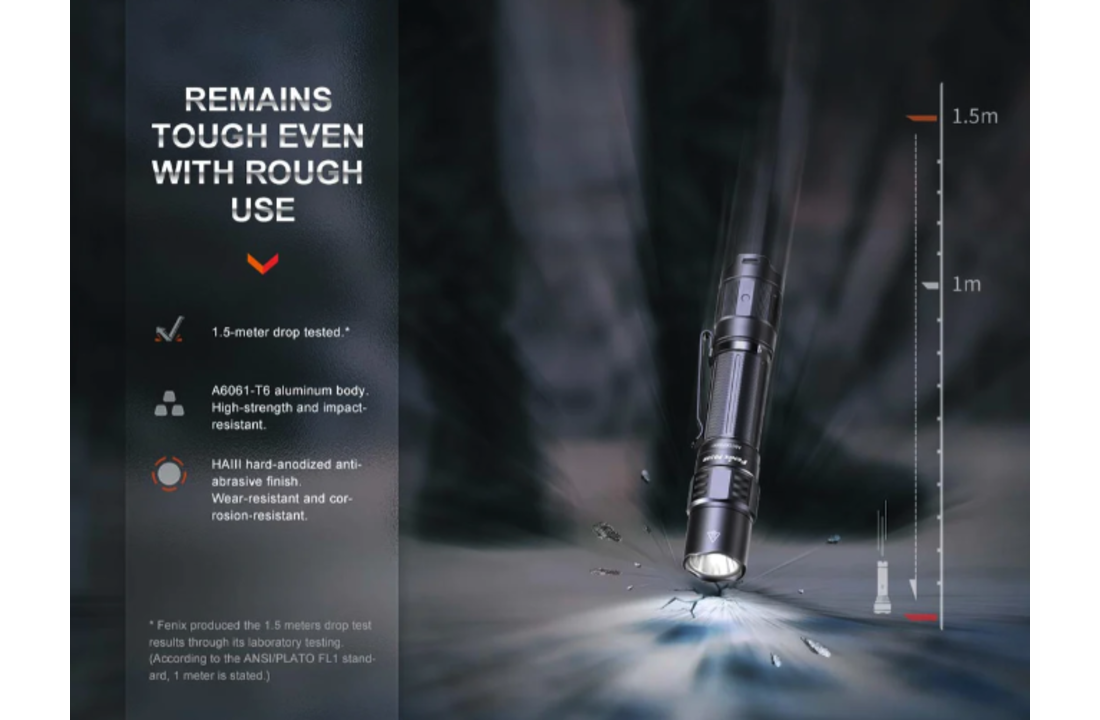 PD35R Zaklamp/Flashlight (1700 lumen)