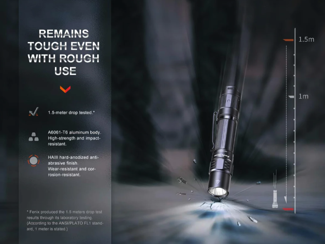 PD35R Zaklamp / Flashlight (1700 lumen)