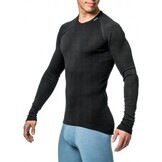 Crewneck LITE Merino LS Shirt Black
