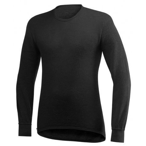 Crewneck 200 Merino LS Shirt Black