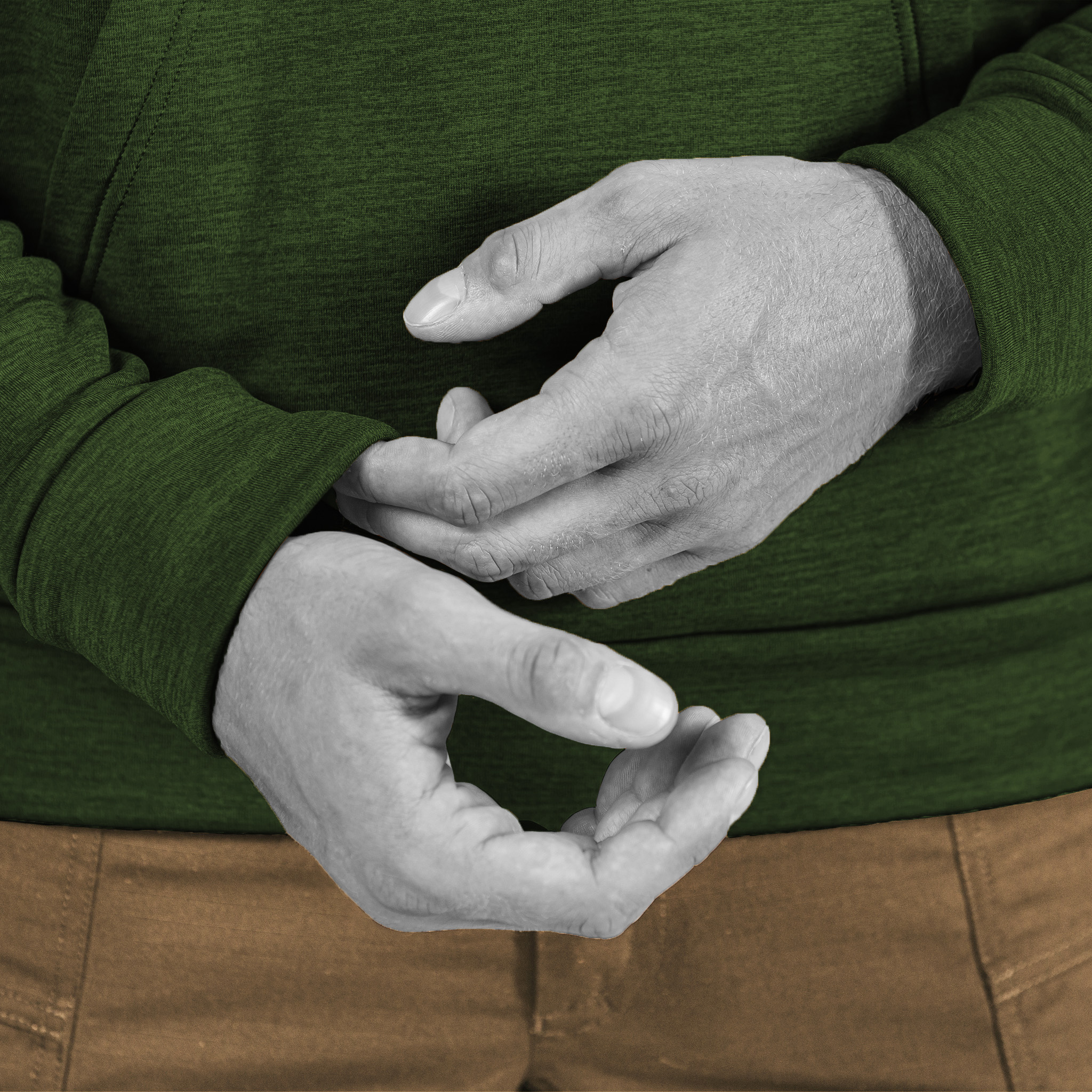 Hawk Raider Hoodie Green