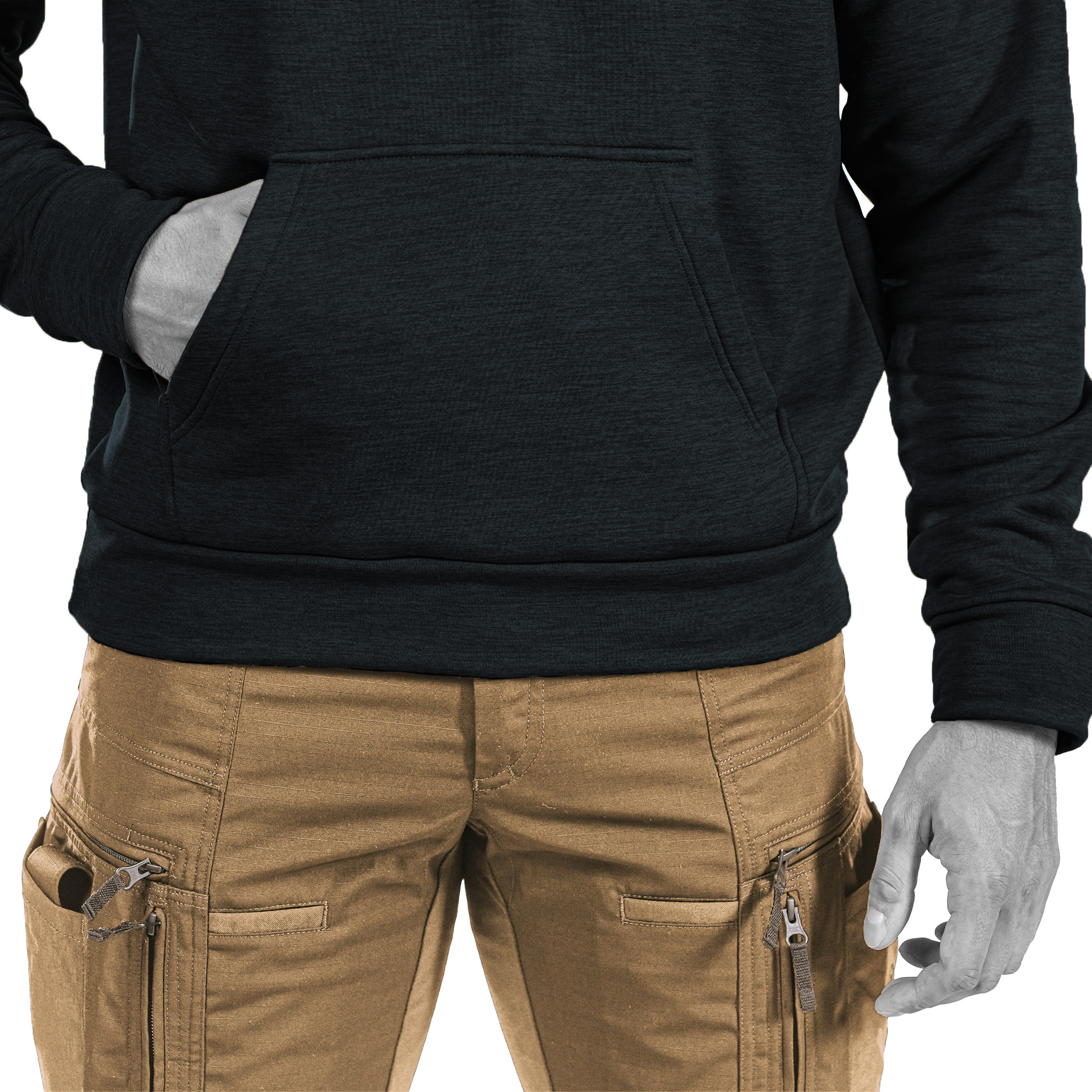 Hawk Raider Functional Hoodie Black