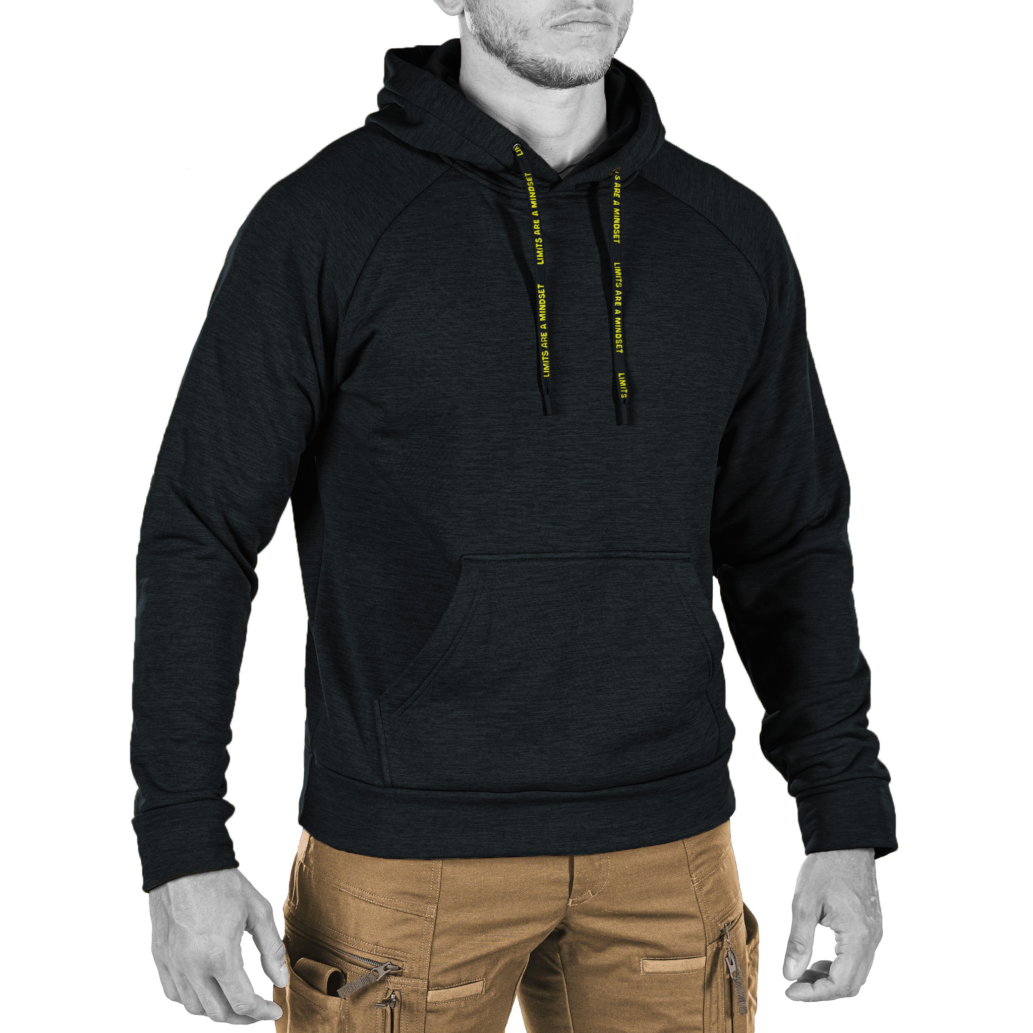 Hawk Raider Functional Hoodie Black