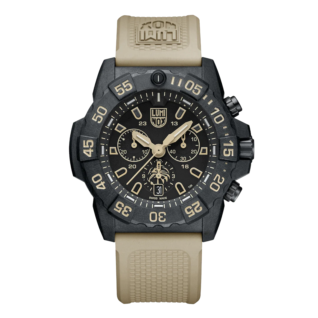 3590 Navy Seal Foundation Chronograph Black Tan (45mm)
