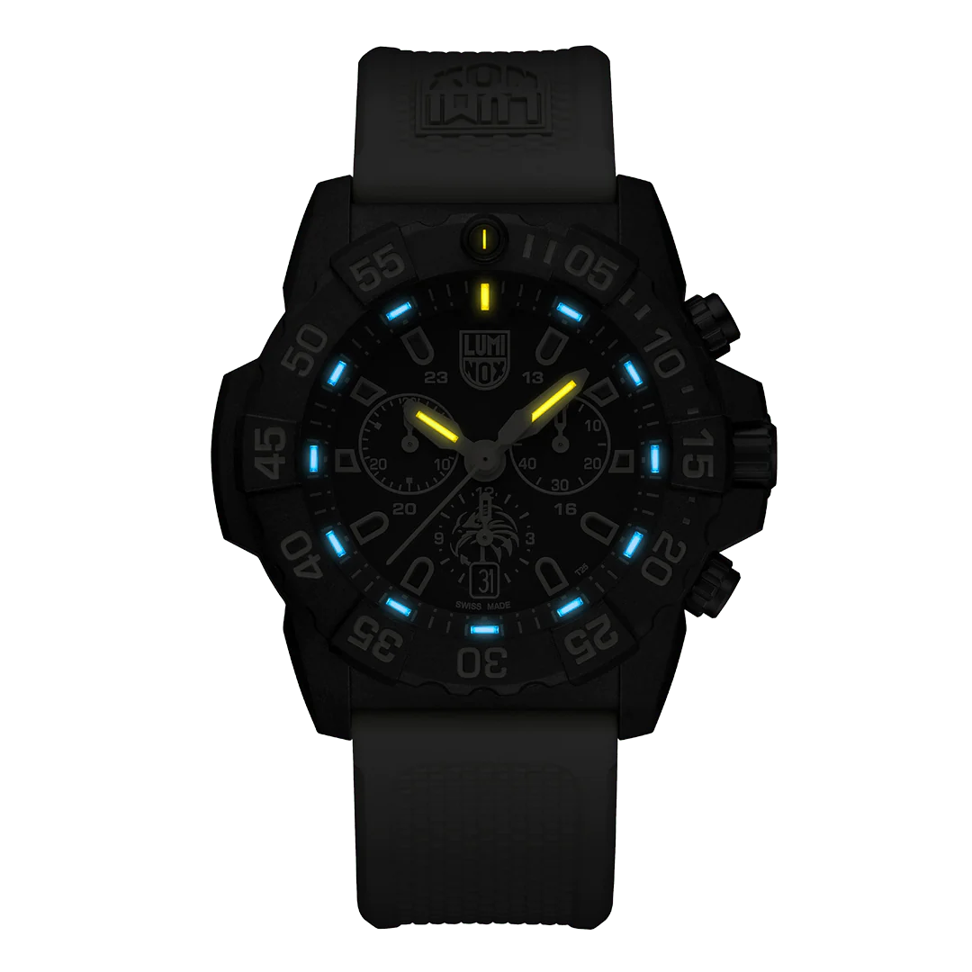 3590 Navy Seal Foundation Chronograph Black Tan (45mm)