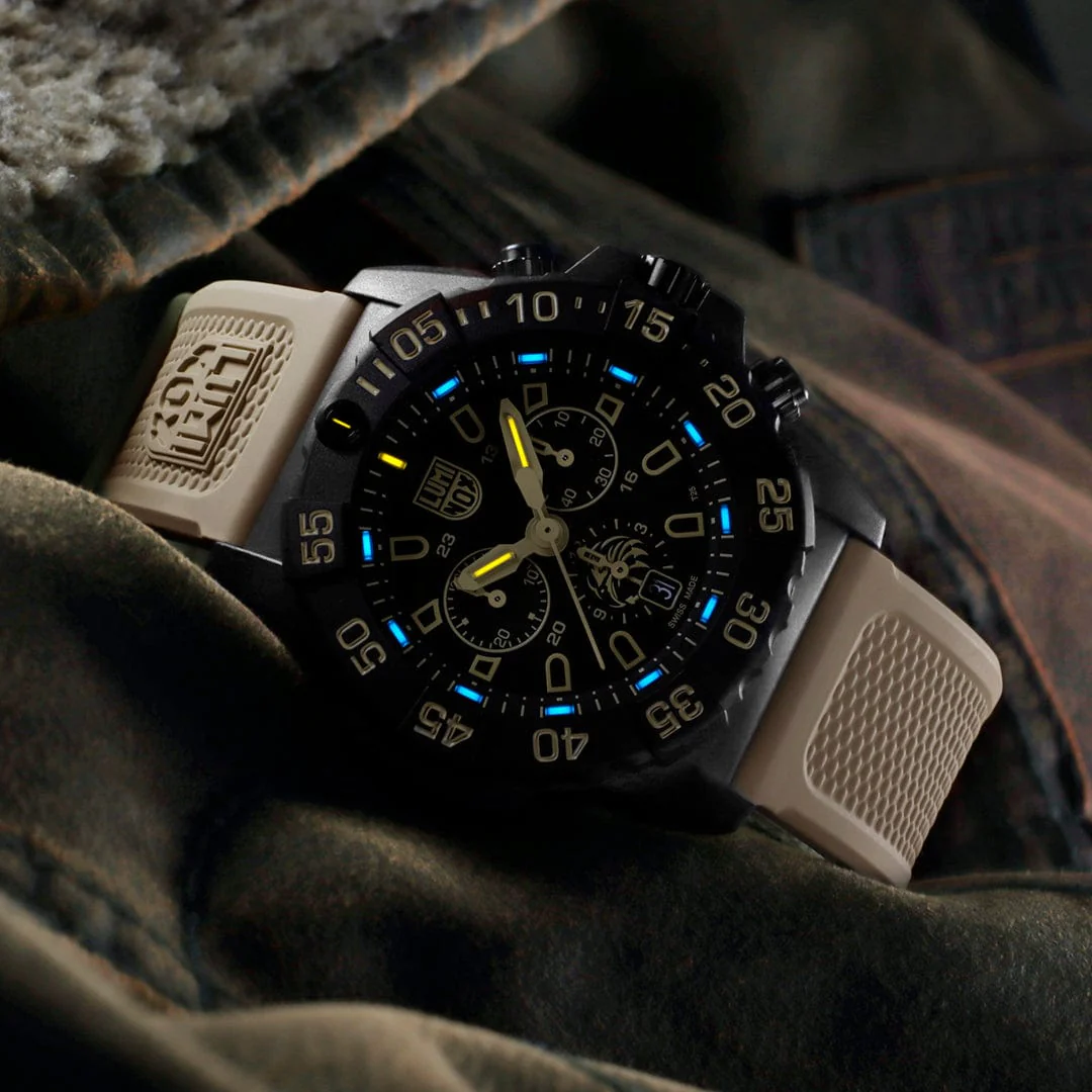 3590 Navy Seal Foundation Chronograph Black Tan (45mm)