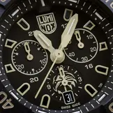 3590 Navy Seal Foundation Chronograph Black Tan (45mm)