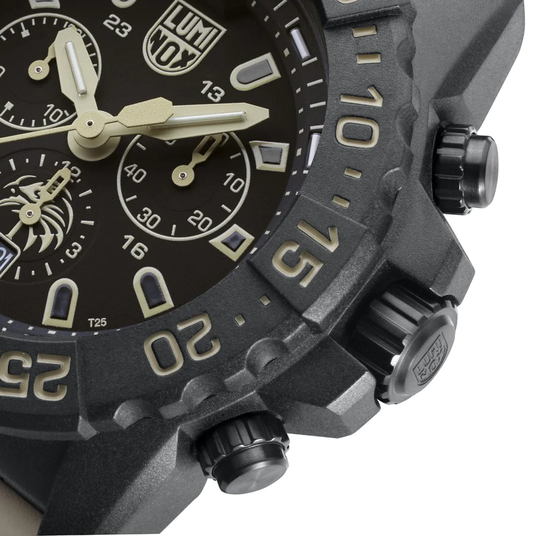 3590 Navy Seal Foundation Chronograph Black Tan (45mm)