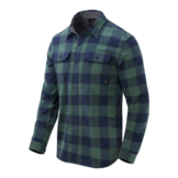 Greyman Shirt Moss Green Checkered