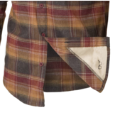 Greyman Shirt Coral Crimson Checkered