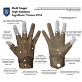 8114C - TARGET Trivium High Abrasion Gloves Coyote