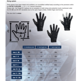 8114B - TARGET Trivium High Abrasion Gloves Black Wolf