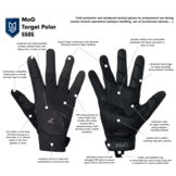 5505B - TARGET Polar Winter Gloves Black