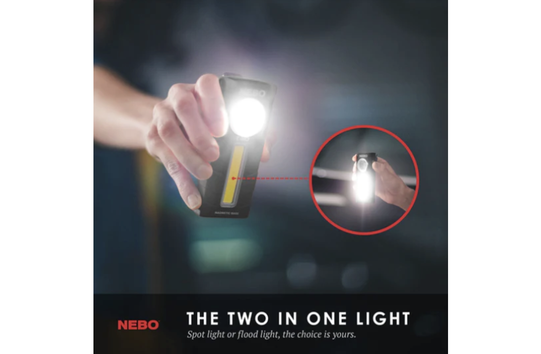 TiNO Pocket Light 300 lumen Grey