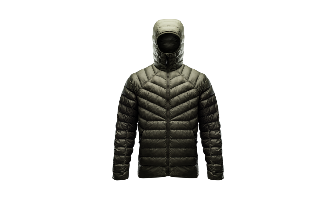 ITHAX Jacket Obsidian Olive Size: S