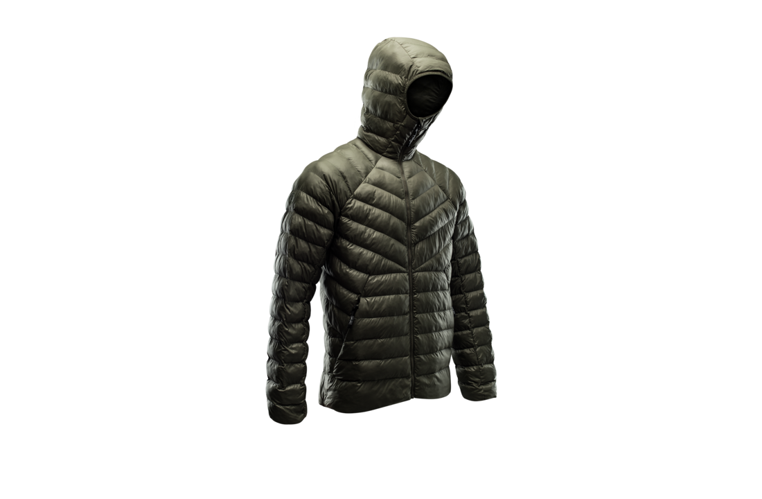 ITHAX Jacket Obsidian Olive Size: S