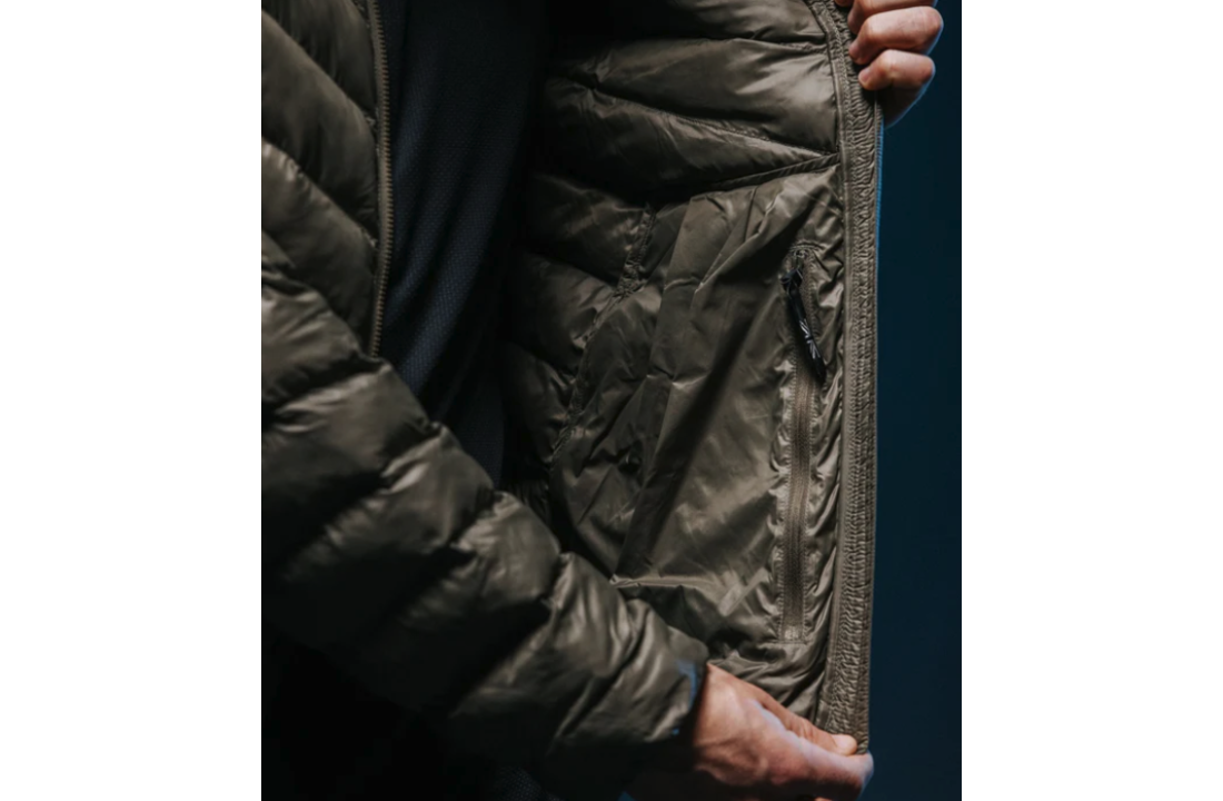 ITHAX Jacket Obsidian Olive Size: S