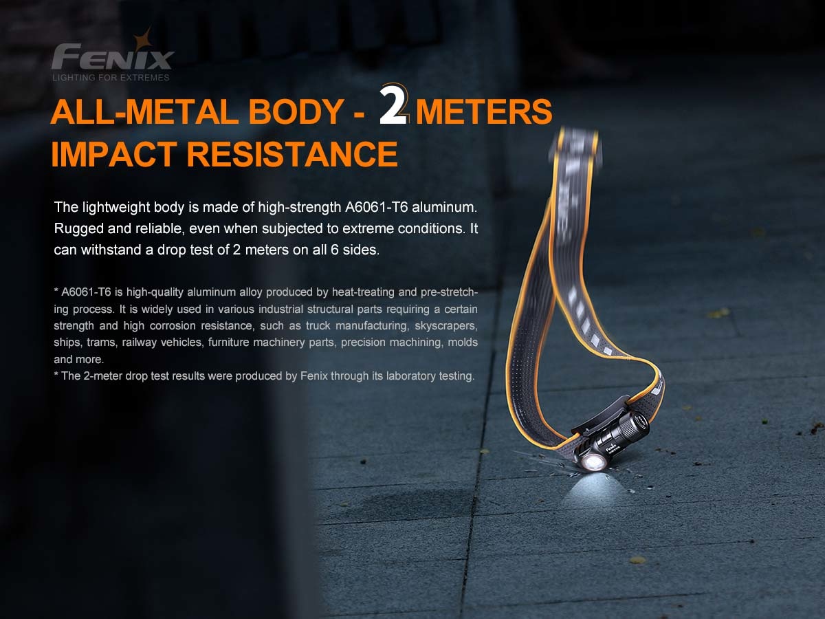 HM50R V2.0 Hoofdlamp / Headlight (700 lumen) incl Accu