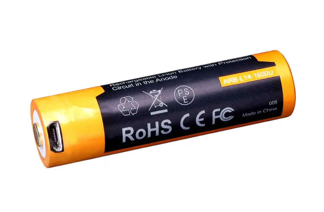 ARB-L14 USB (AA) oplaadbare 1.5V 1600mAh accu