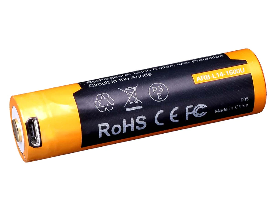 ARB-L14 USB (AA) oplaadbare 1.5V 1600mAh accu