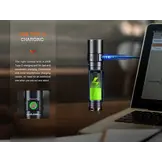 E28R V2.0 Zaklamp / Flashlight (1700 lumen) incl. Accu