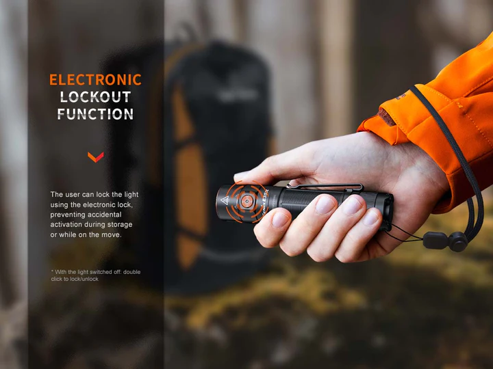 E35R Zaklamp / Flashlight (3100 lumen) incl. Accu