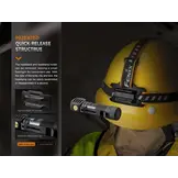 HM61R V2.0 Hoofdlamp / Headlight (1600 lumen)  incl. Accu