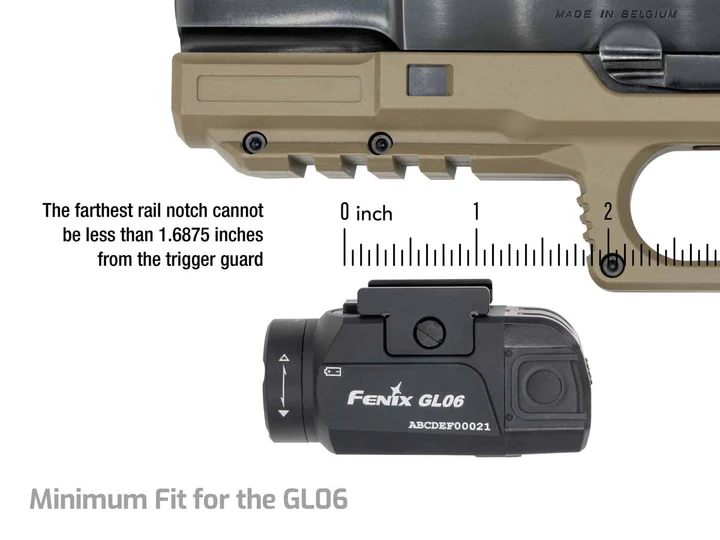 GL06 Compact Weapon Light (600 lumen)