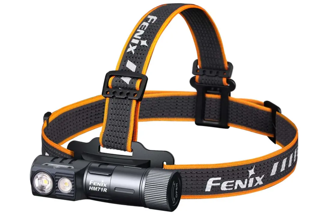 HM71R Hoofdlamp / Headlight (2700 lumen) incl. Accu
