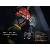 HM71R Hoofdlamp / Headlight (2700 lumen)  incl. Accu