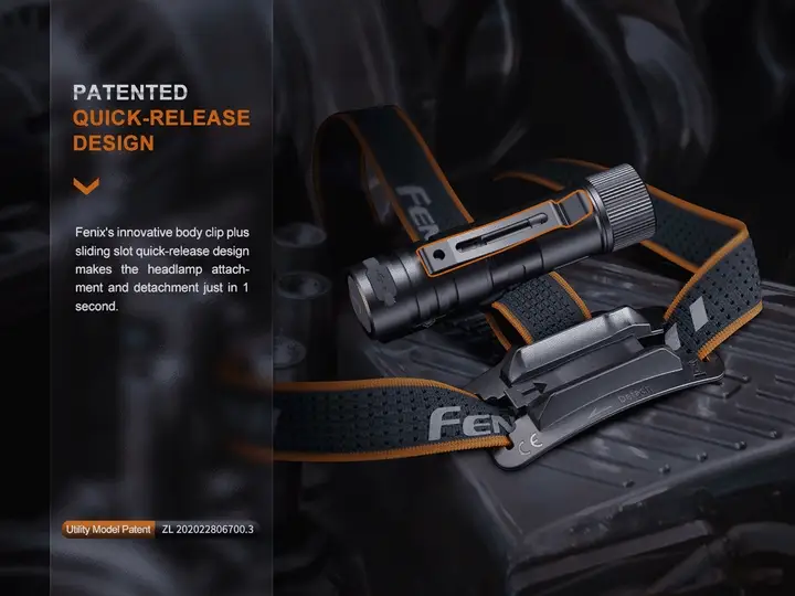 HM71R Hoofdlamp / Headlight (2700 lumen)  incl. Accu