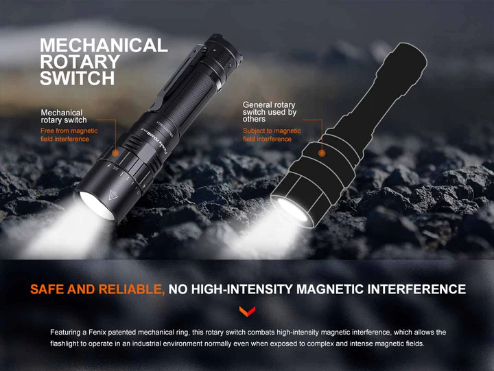 PD40R V3.0 Zaklamp / Flashlight (3000 lumen) incl. Accu