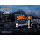 PD40R V3.0 Zaklamp / Flashlight (3000 lumen) incl. Accu