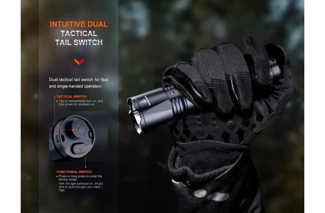 TK11R Zaklamp / Flashlight (1600 lumen)