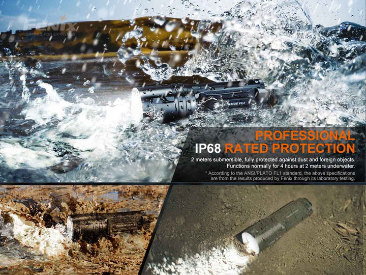 TK35UE V2.0 Zaklamp / Flashlight (5.000 lumen)