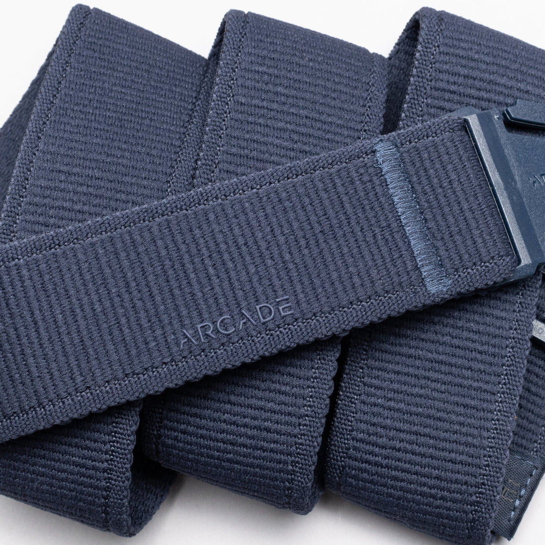 ATLAS A2 Elastic Stretch Belt Navy Blue