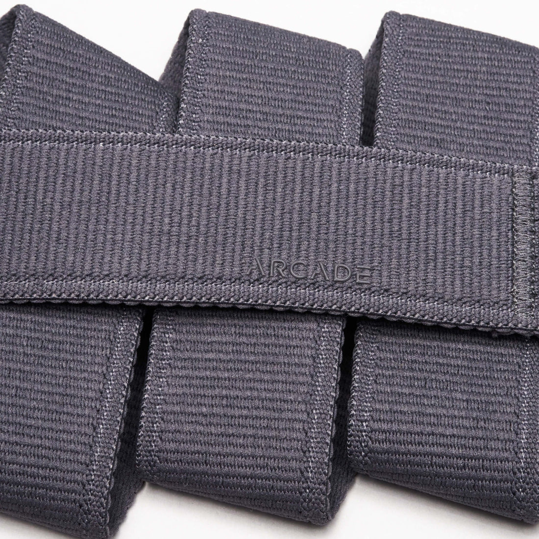 ATLAS A2 Elastic Stretch Belt Charcoal