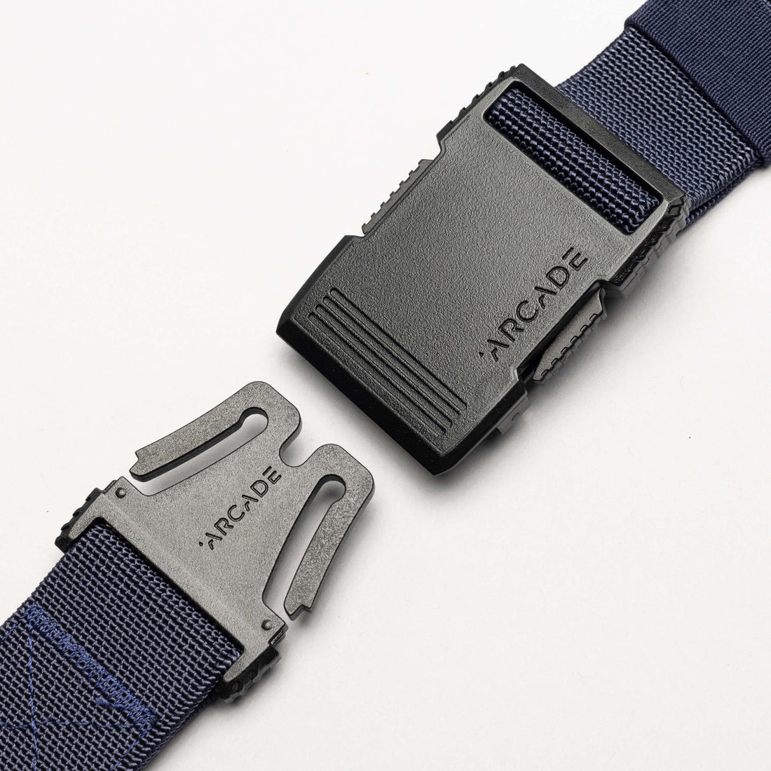 HARDWARE Utility Elastic Stretch Belt Denim Blue