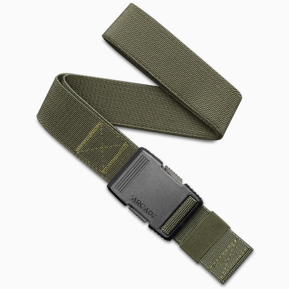 HARDWARE Utility Elastic Stretch Belt Olive